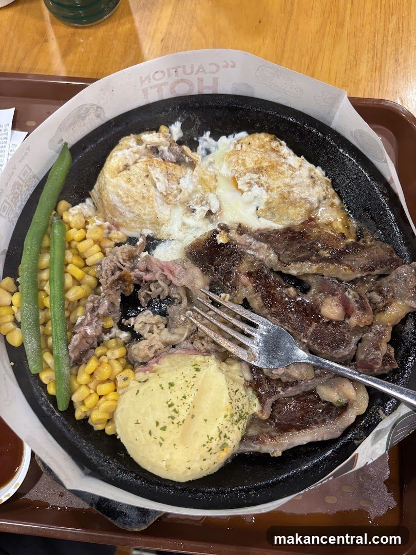 Sizzling Steak Platter