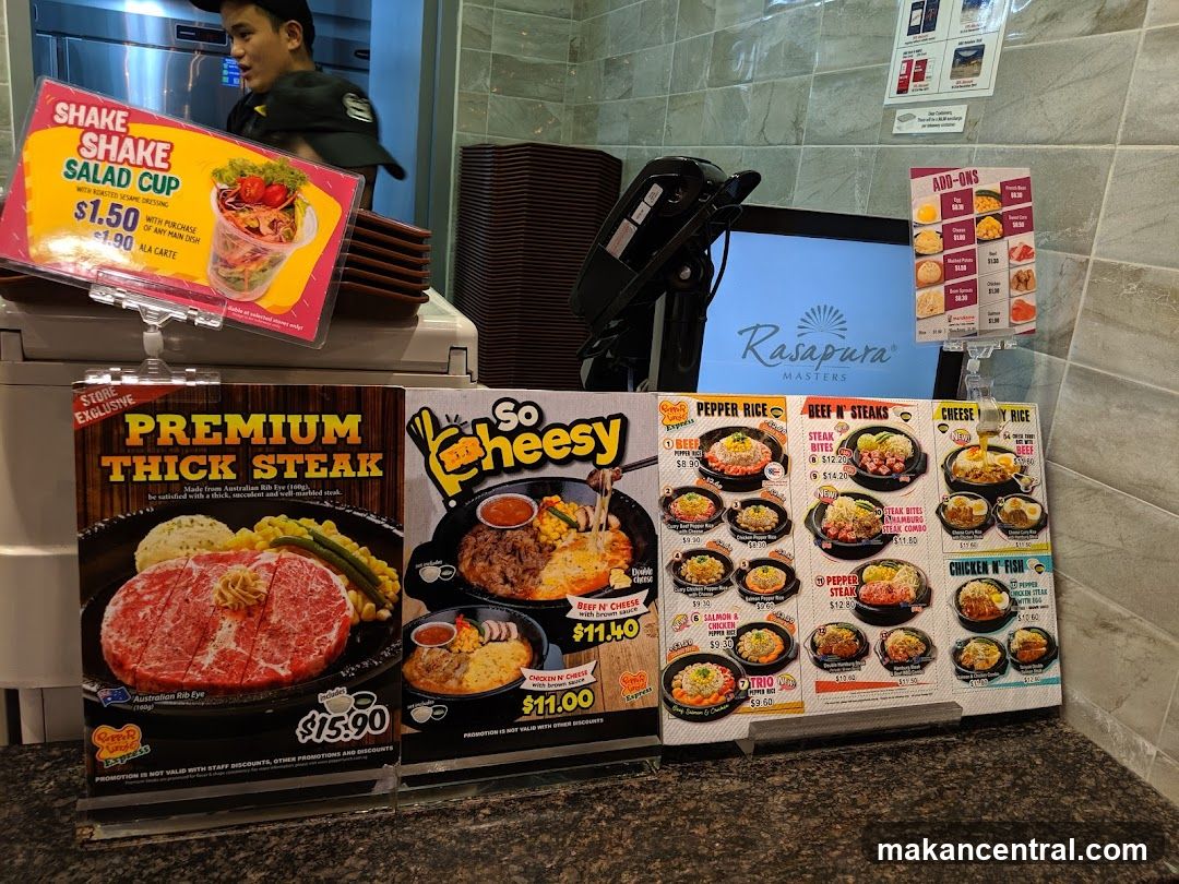 Food Menu Display