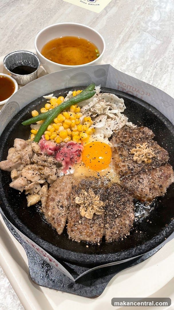 Sizzling Steak Platter