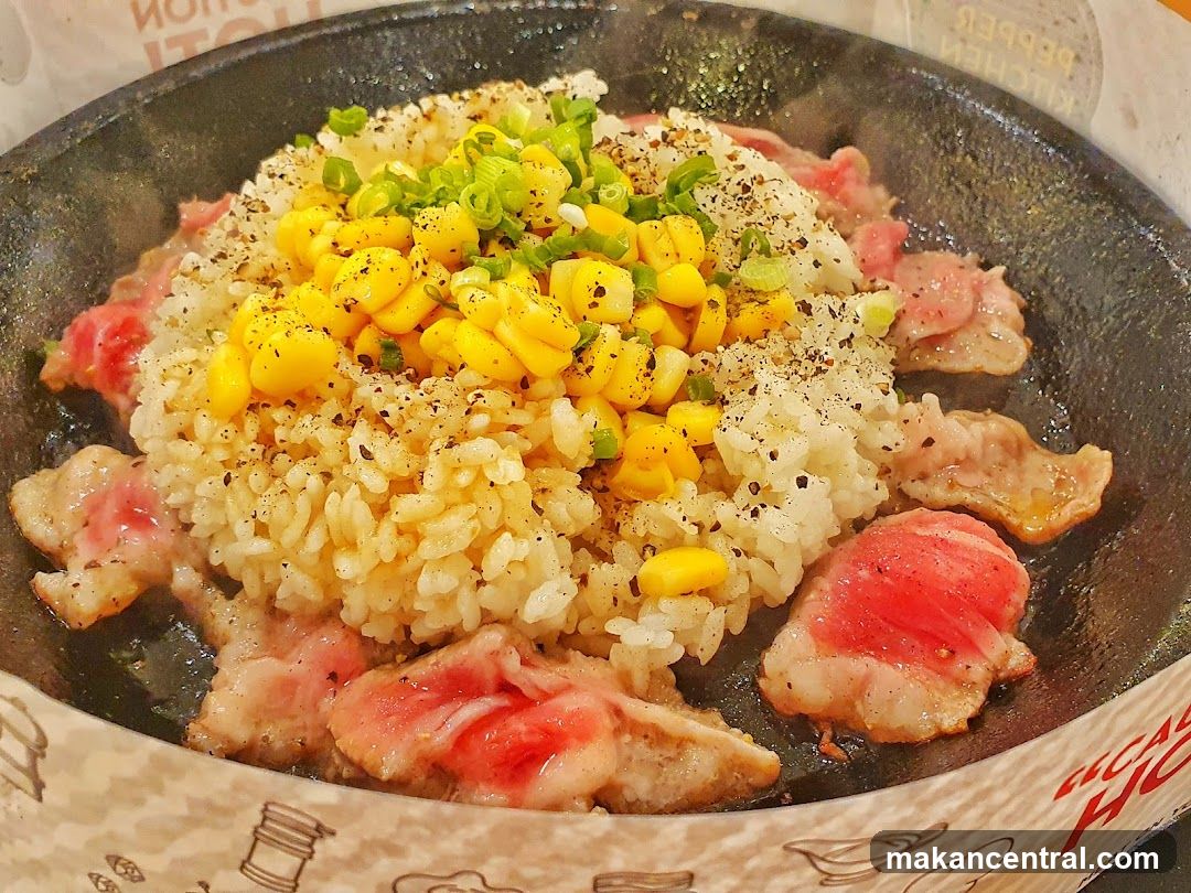 Sizzling Beef and Rice