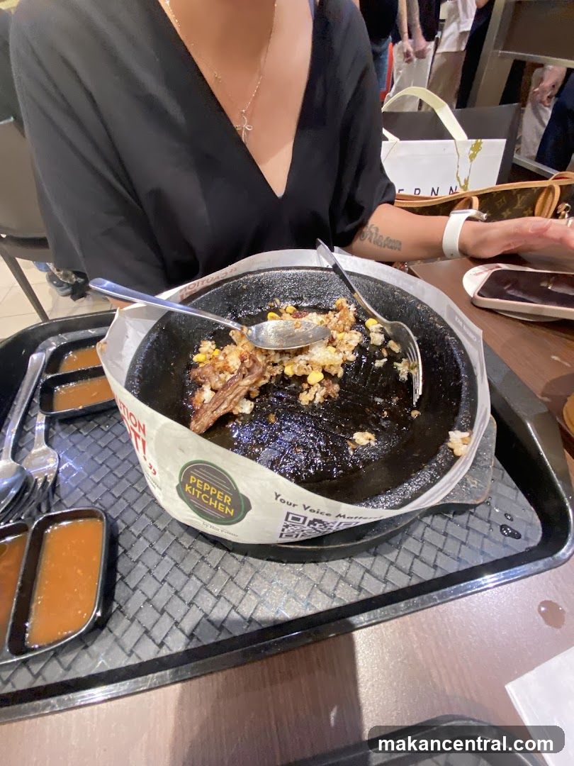 Sizzling Plate Remnants