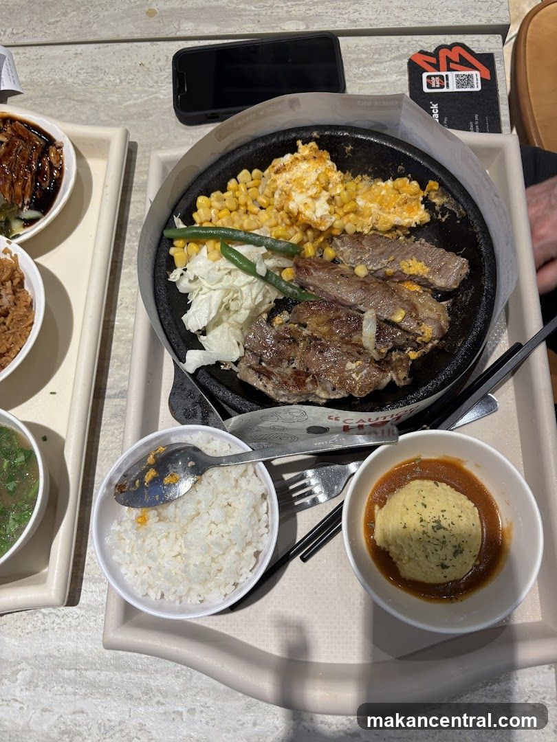 Sizzling Steak Meal
