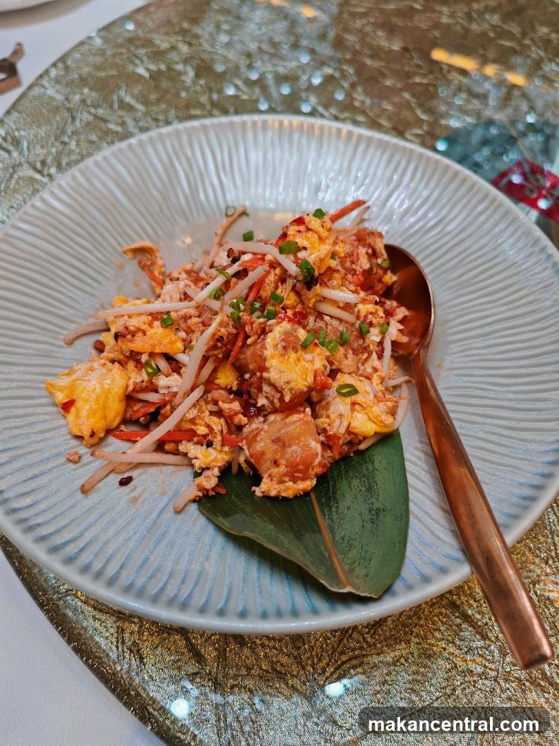 Scrambled Egg Dish with Bean Sprouts