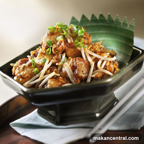Fried Turnip Cake with Bean Sprouts