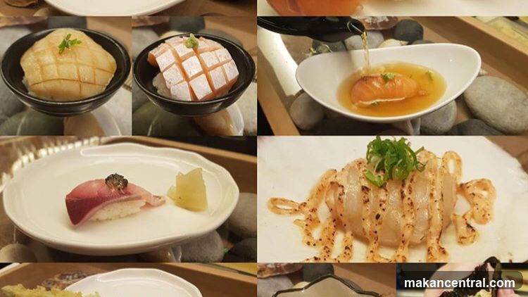 Assortment of Sushi Dishes