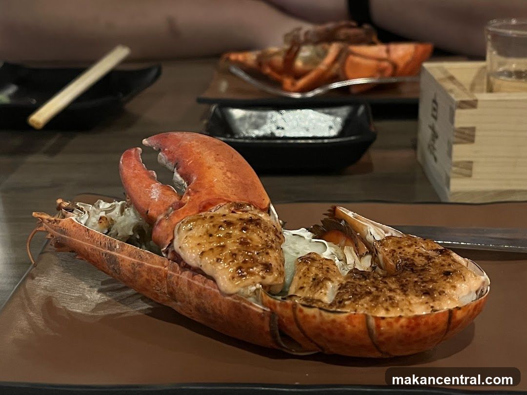Cooked Lobster Dish