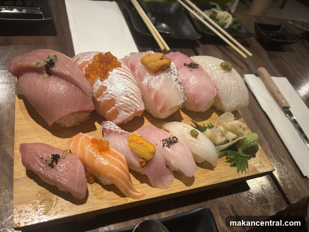Assortment of Sushi