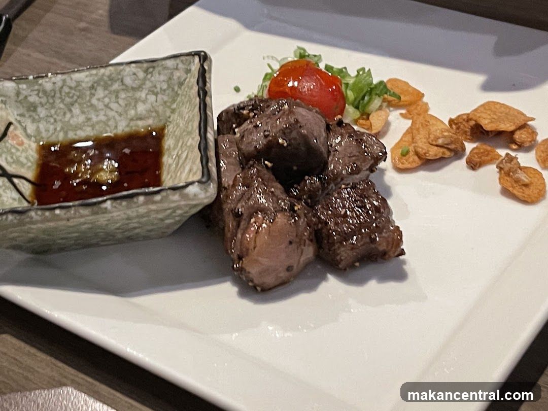 Beef Bites with Dipping Sauce