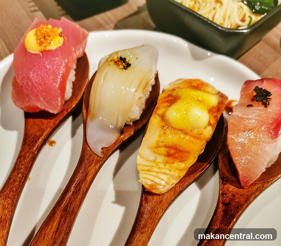Spoon Sushi Platter