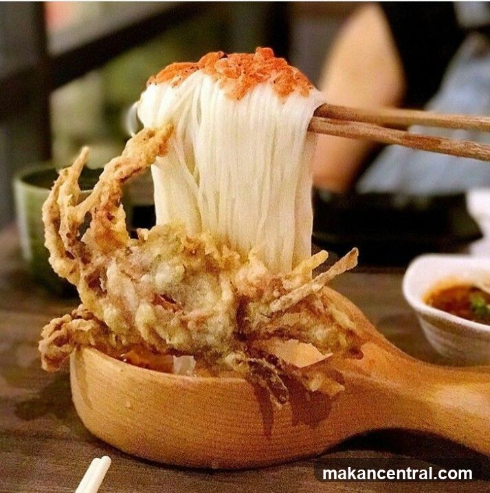 Tempura Crab Noodles