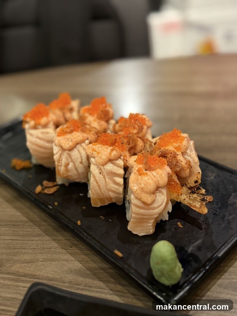 Salmon Sushi Rolls