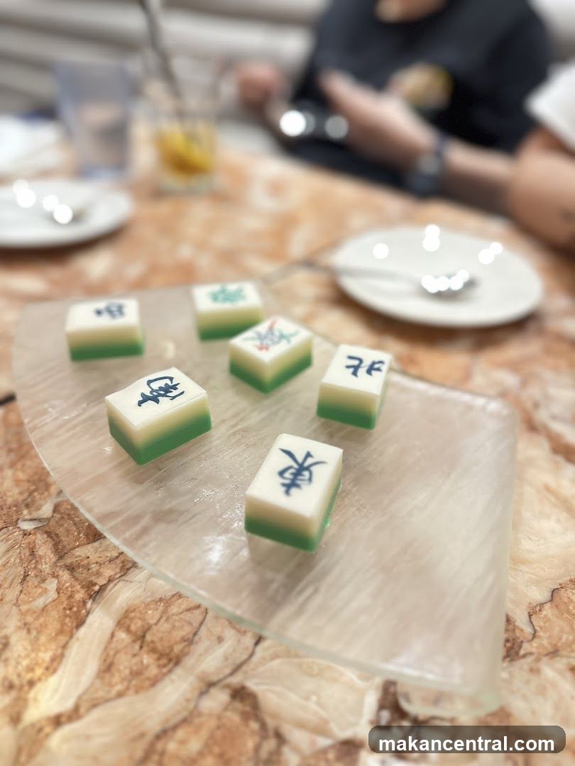 Mahjong Tile Desserts