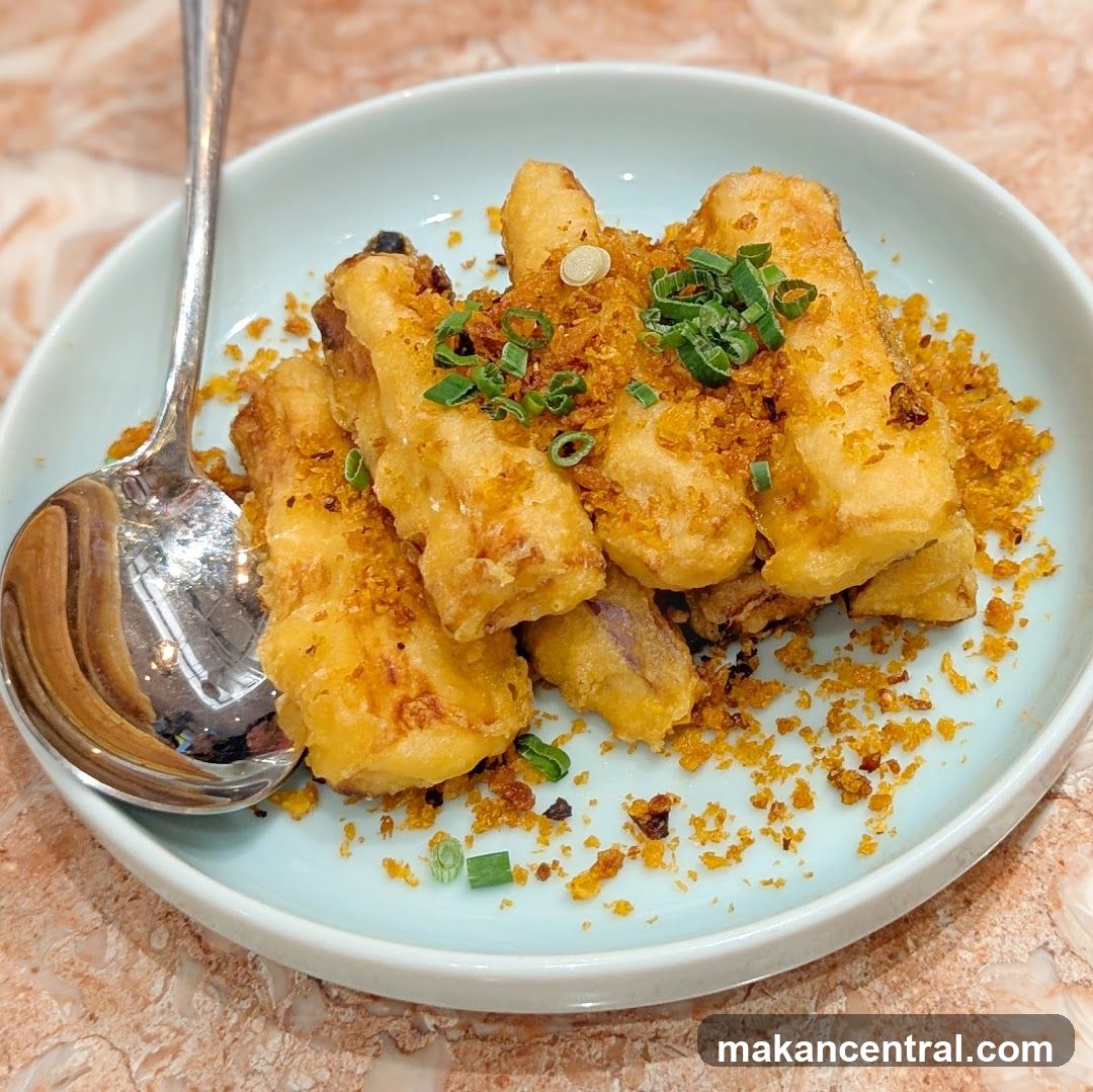 Fried Bananas with Crispy Garlic and Scallions