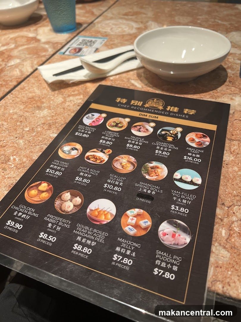 Chef Recommended Dishes - Dim Sum