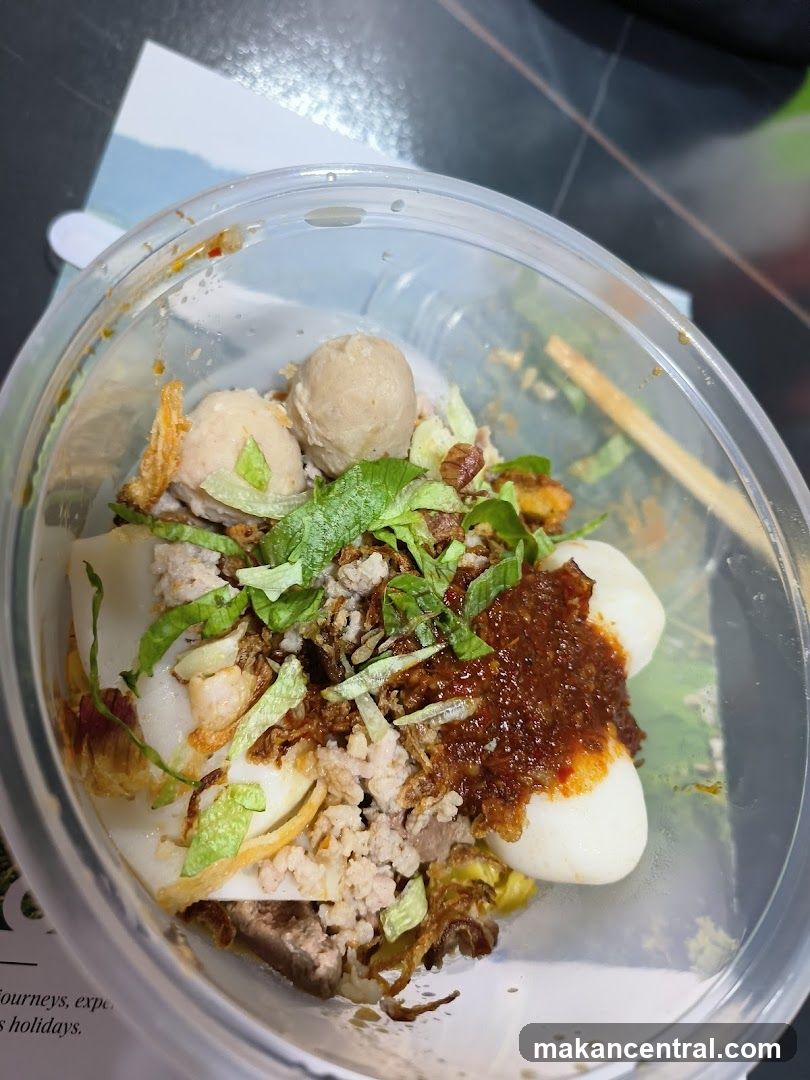 Noodle Dish in Container