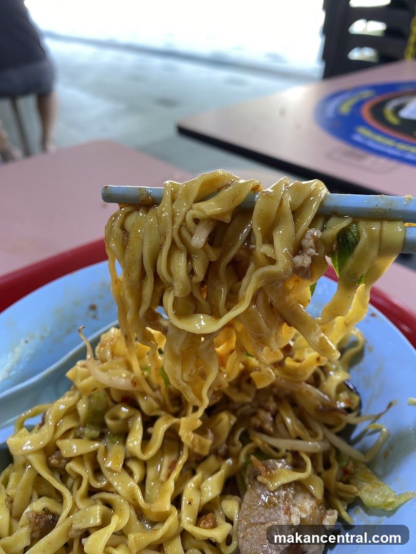 Noodles with Meat and Sprouts
