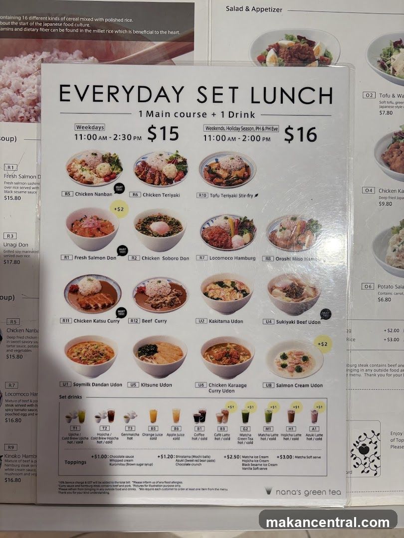 EVERYDAY SET LUNCH