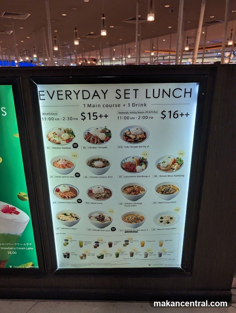 EVERYDAY SET LUNCH