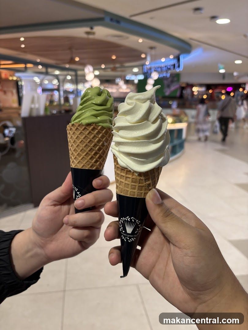 Two Ice Cream Cones