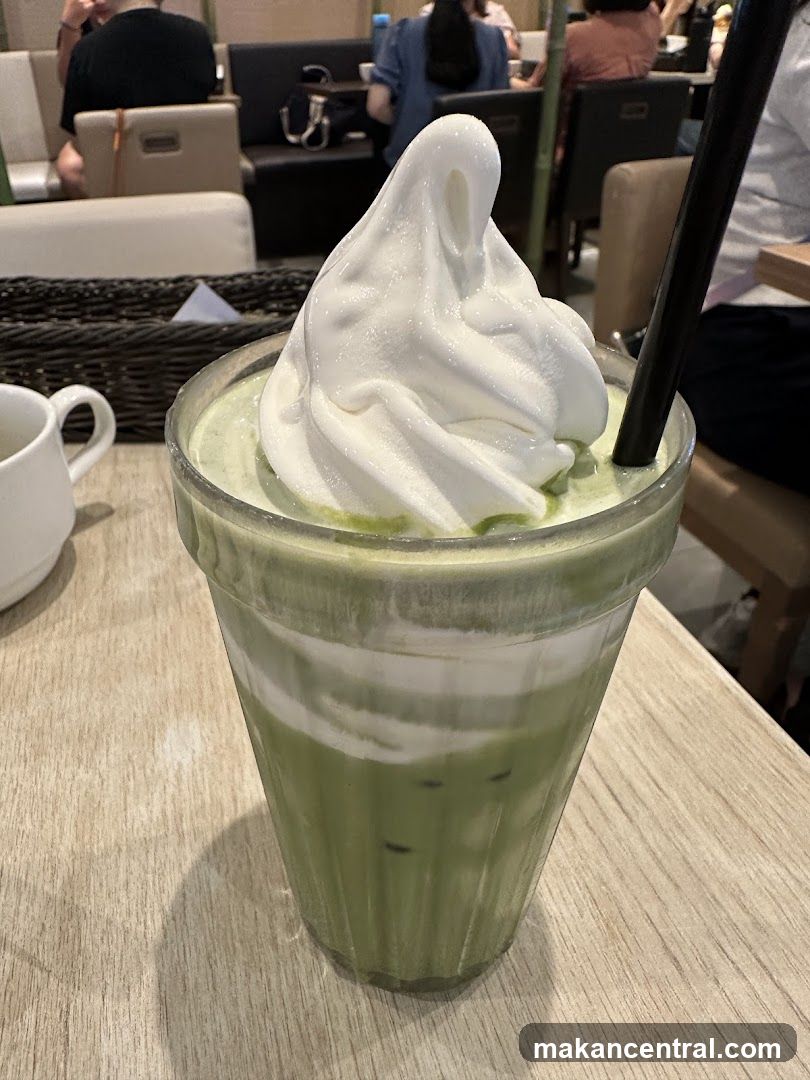 Matcha Drink with Soft Serve