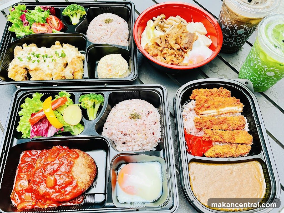 Bento Boxes and Drinks