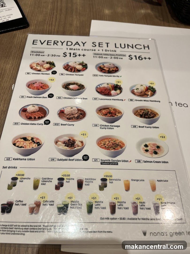 EVERYDAY SET LUNCH