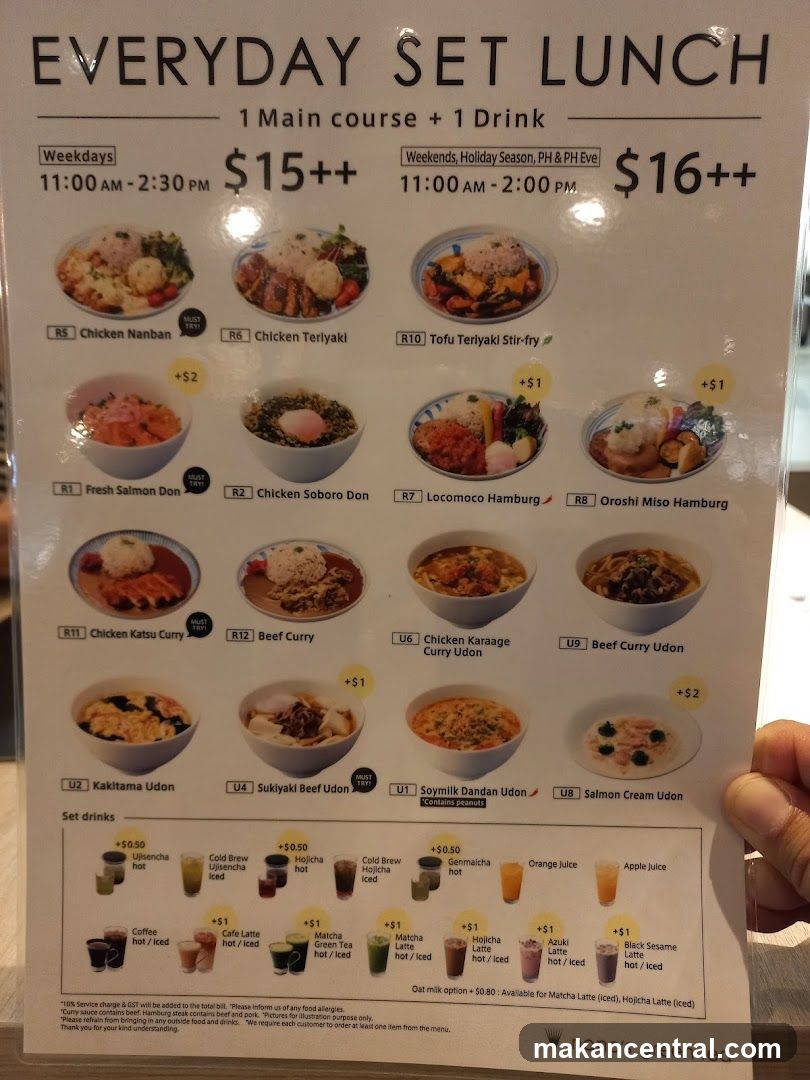 EVERYDAY SET LUNCH