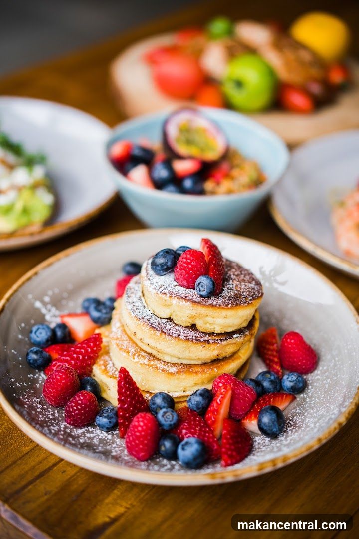 Pancakes with Berries