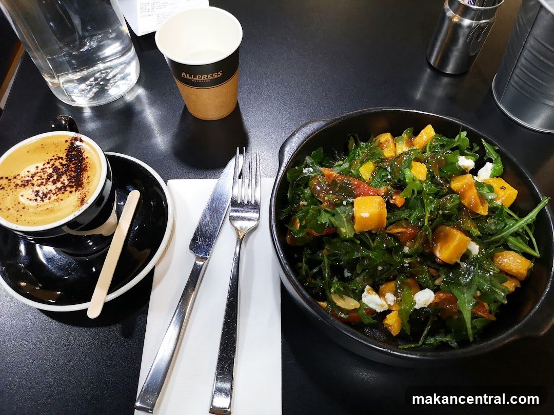 Salad and Coffee