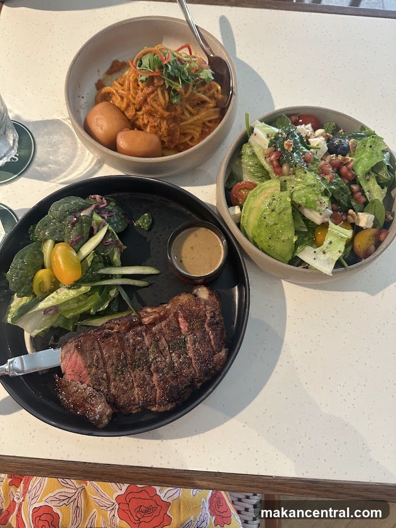 Steak Dinner with Sides
