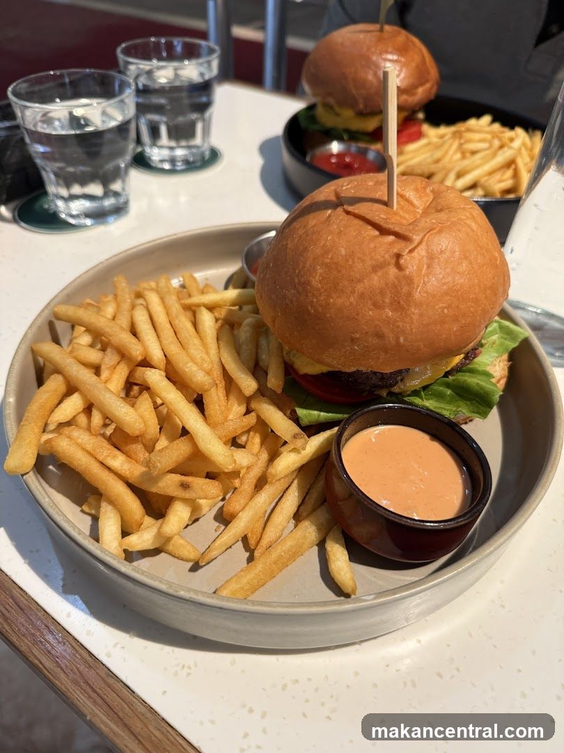 Burgers and Fries