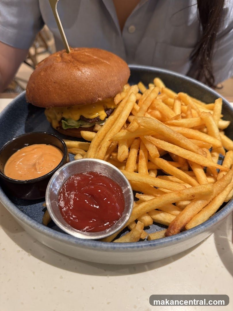 Cheeseburger and Fries