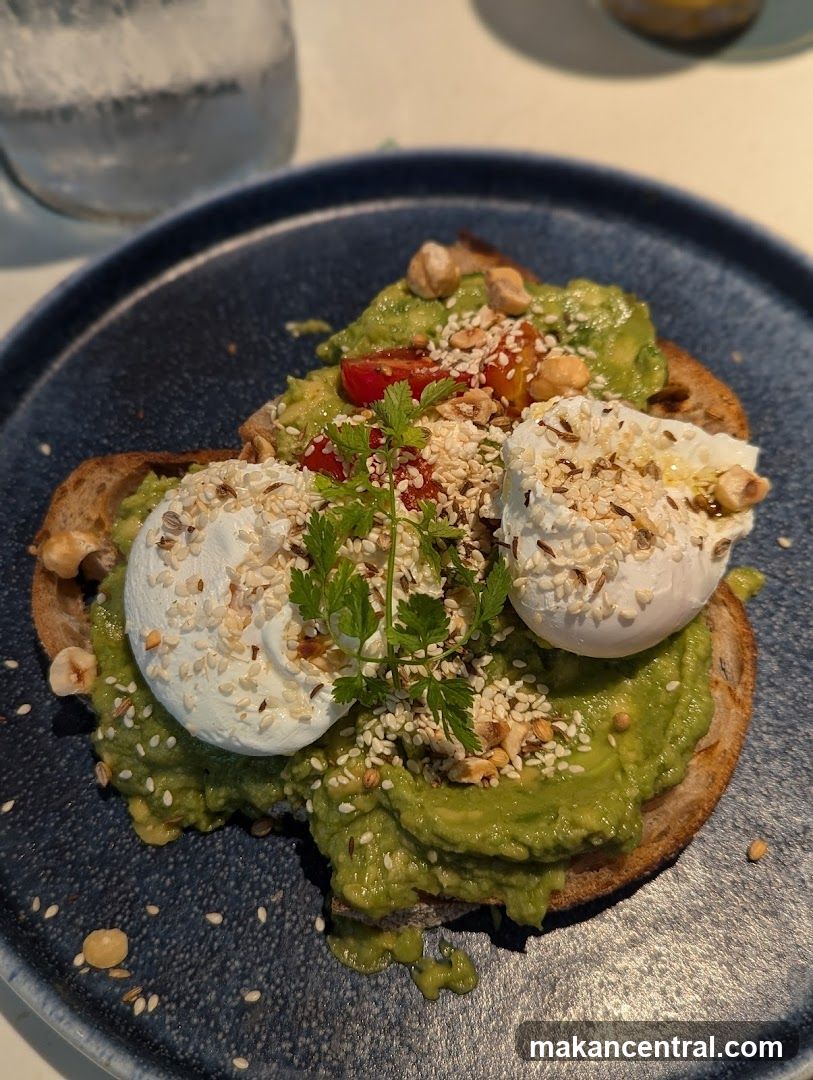Avocado Toast with Poached Eggs