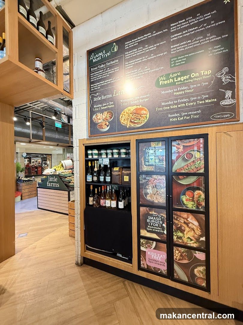 Restaurant Menu and Display