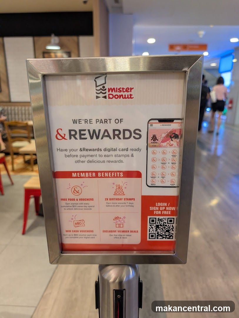 Mister Donut Rewards Program Sign