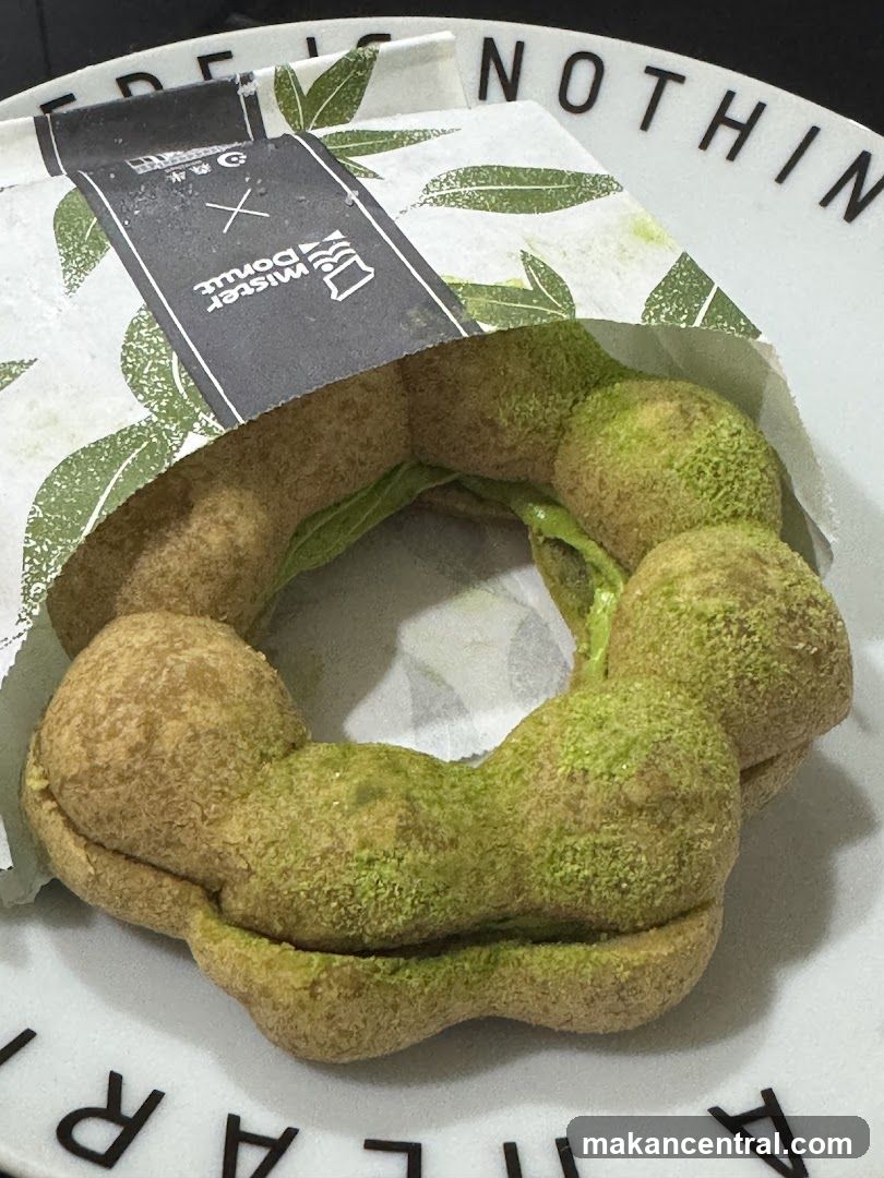Mister Donut Matcha Donut