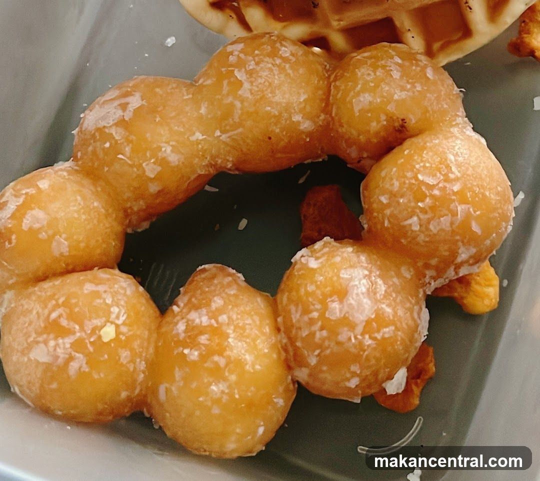 Glazed Donut and Waffle
