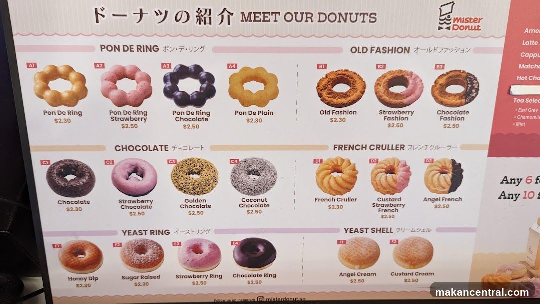 Mister Donut - Meet Our Donuts