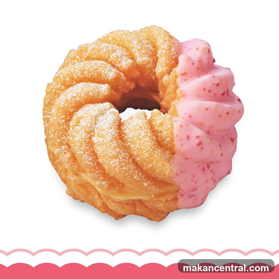 Donut with Pink Glaze