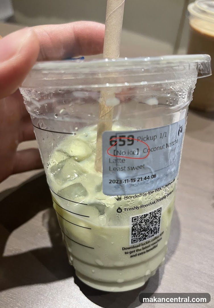 Coconut Matcha Latte
