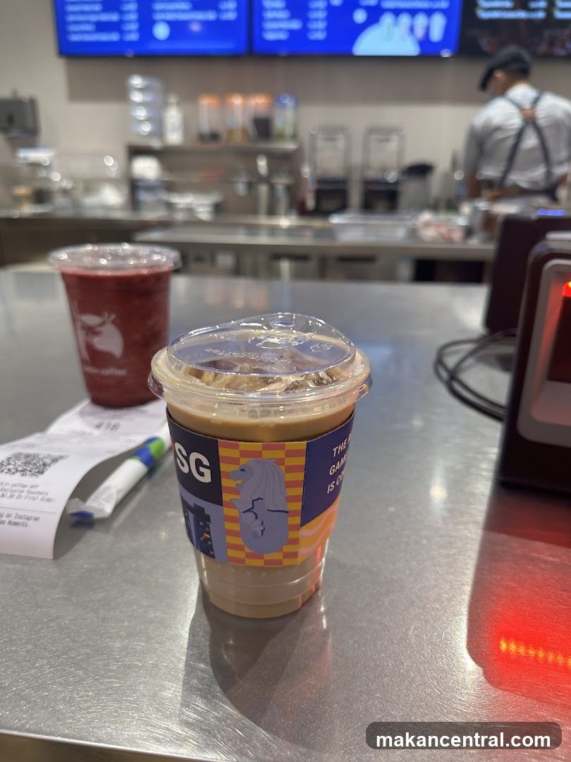 Iced Coffee and Smoothie