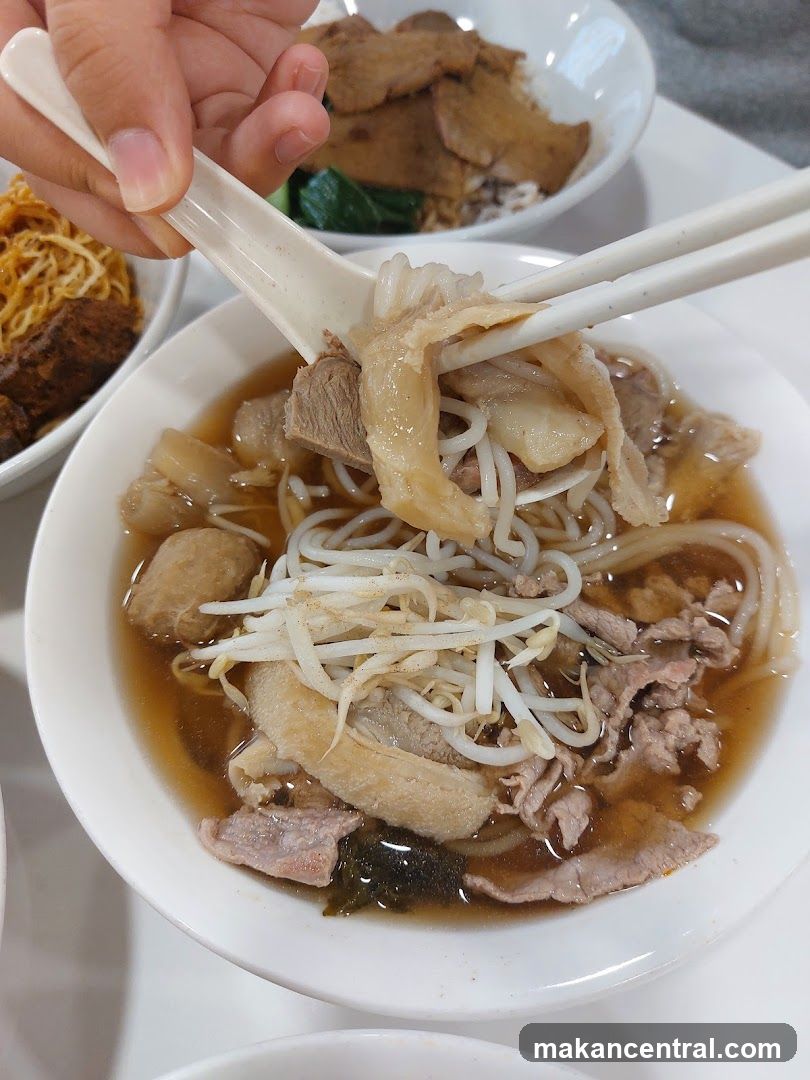 Beef noodle soup