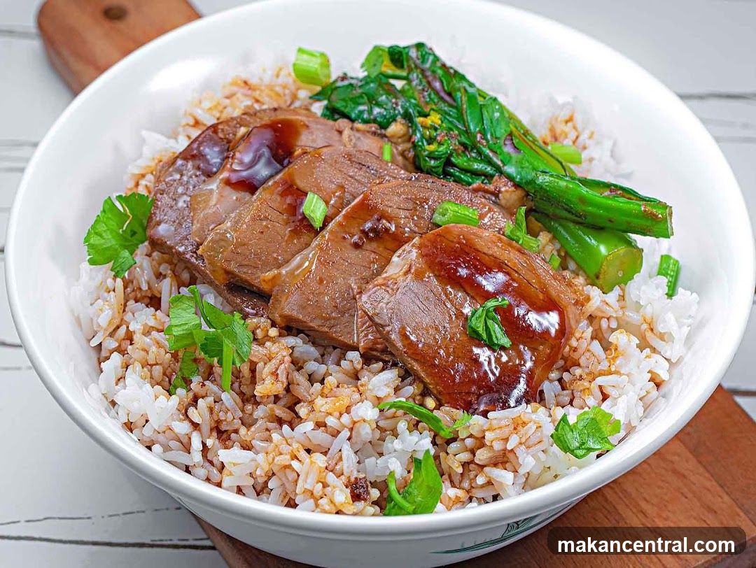 Braised Beef Rice Bowl