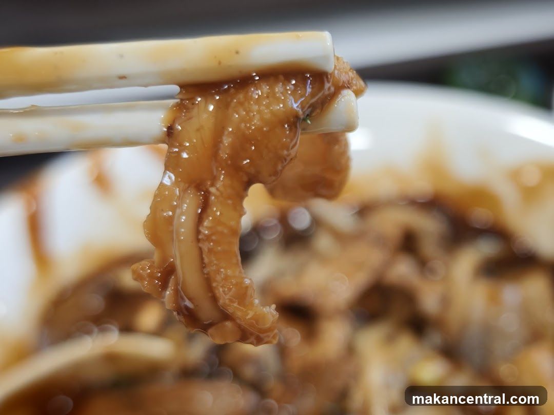 Close-up of Braised Chicken Feet