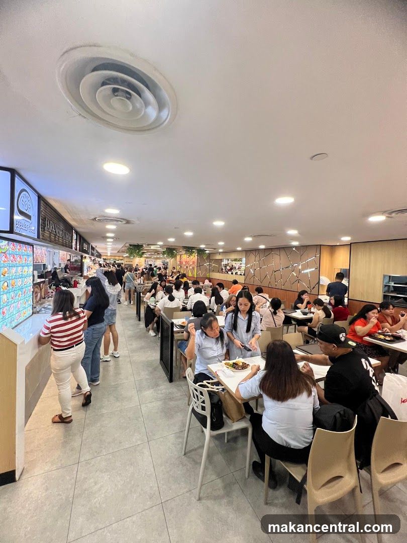 Busy Food Court