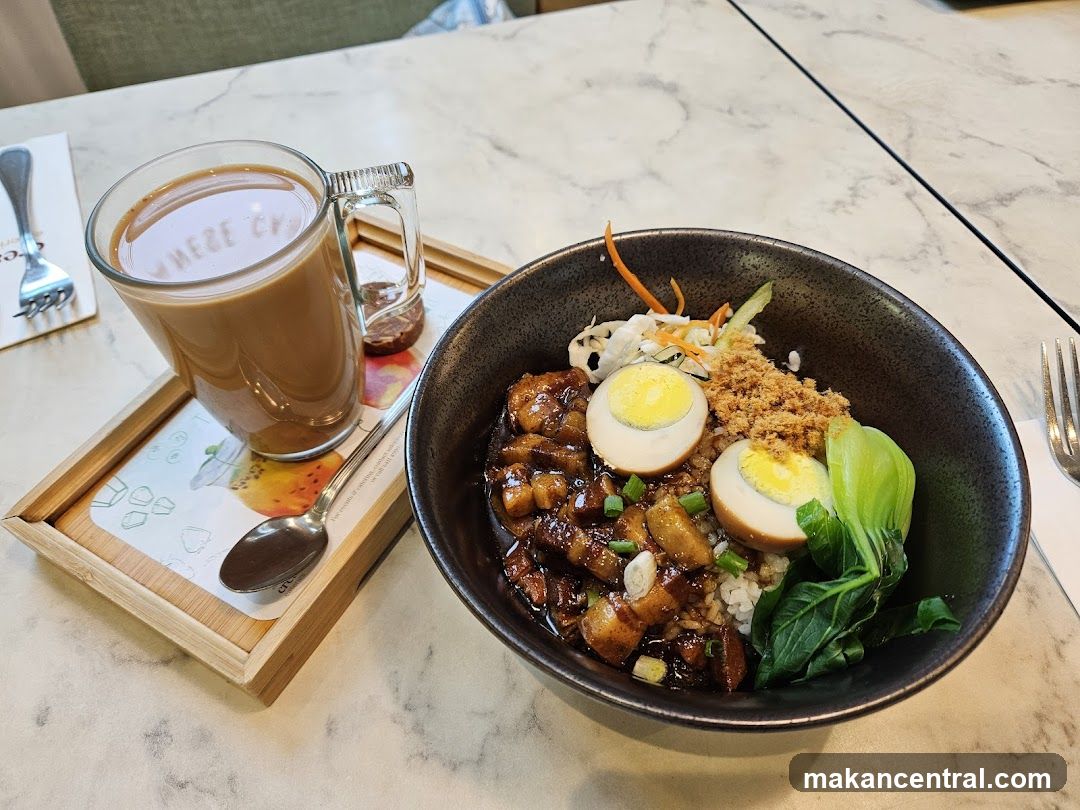 Braised Pork Rice with Coffee