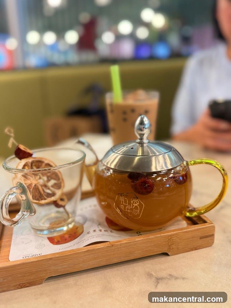 Tea Set and Boba