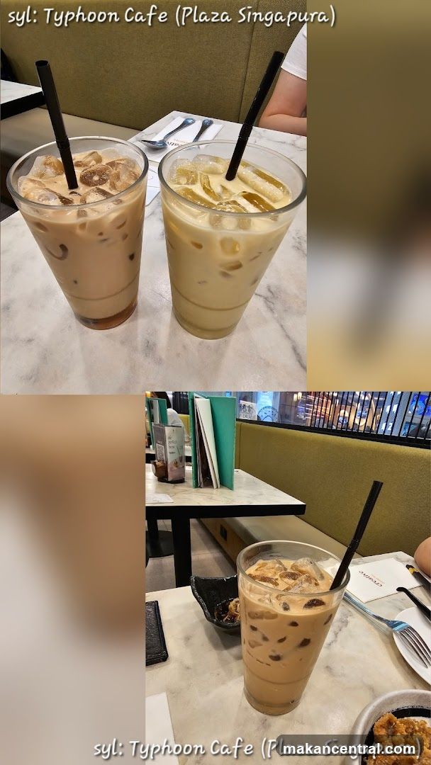 Iced Drinks at Typhoon Cafe