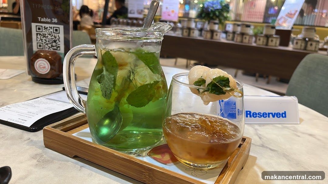 Refreshing Drinks on a Table