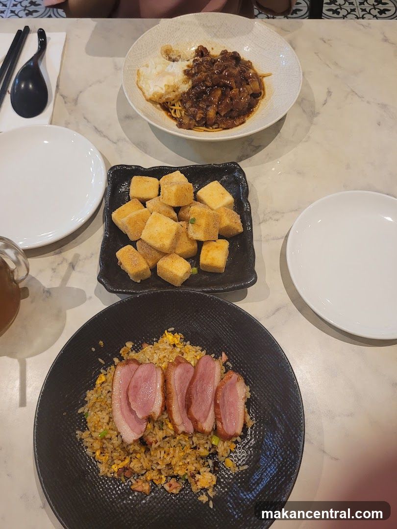 Table with food